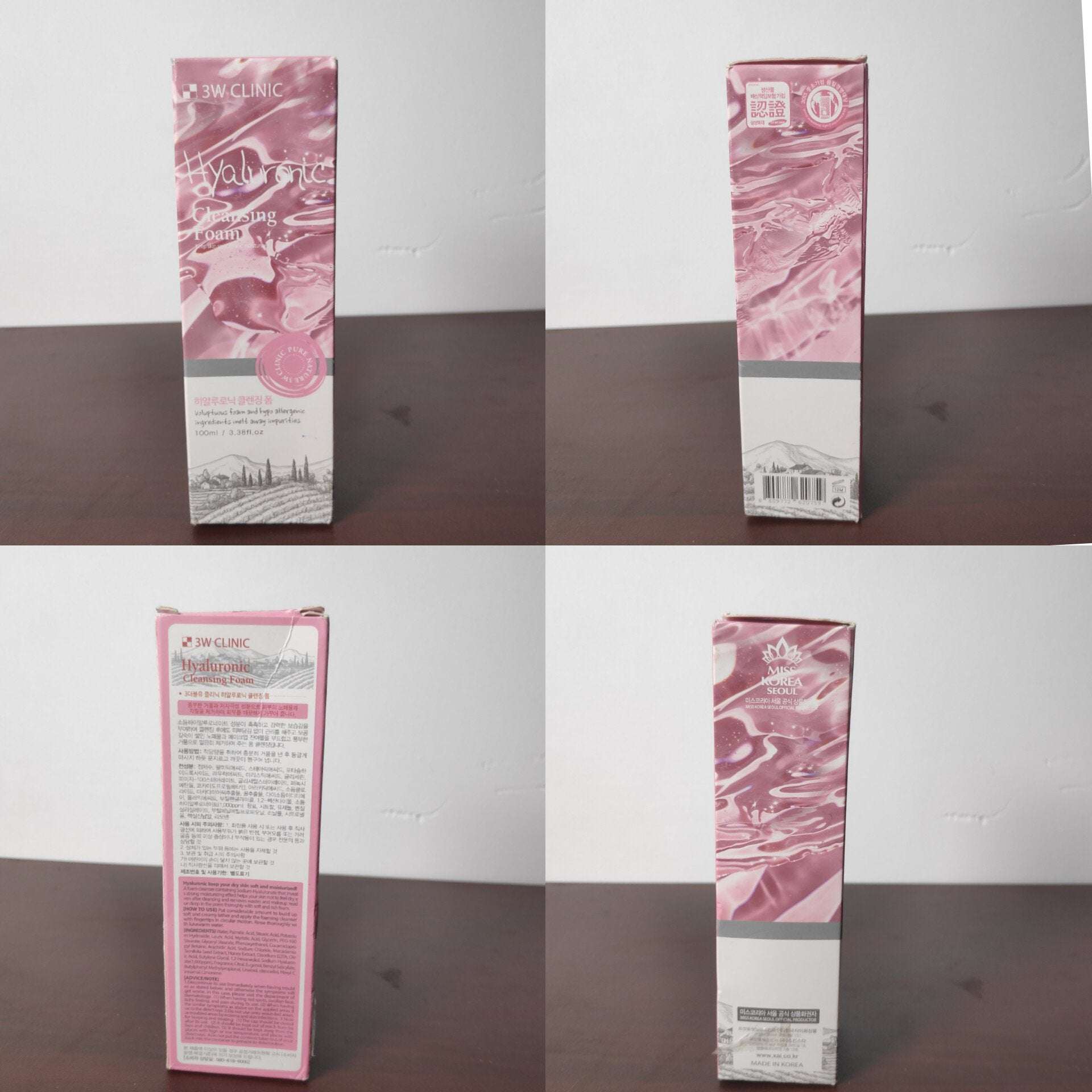 3W Clinic Hyaluronic Cleansing Foam 100ml