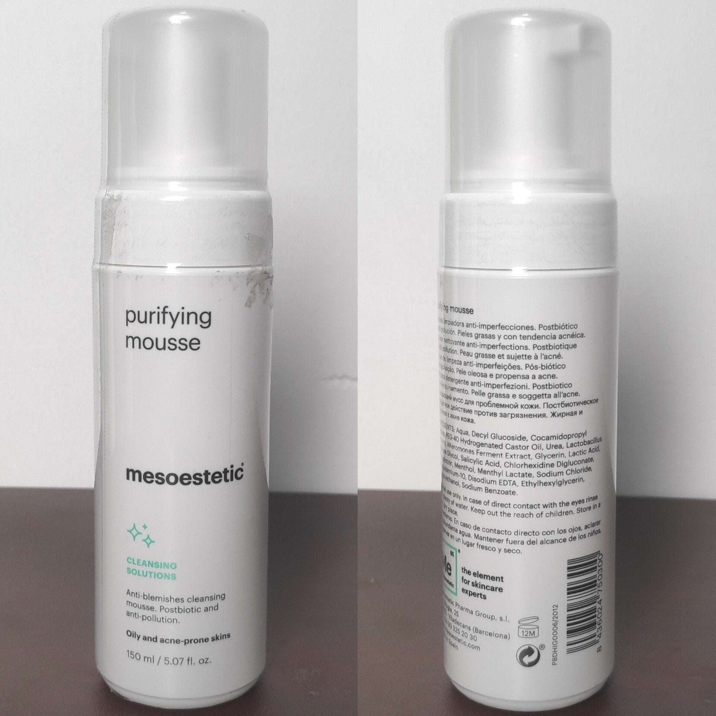 Mesoestetic Purifying Mousse 150ml