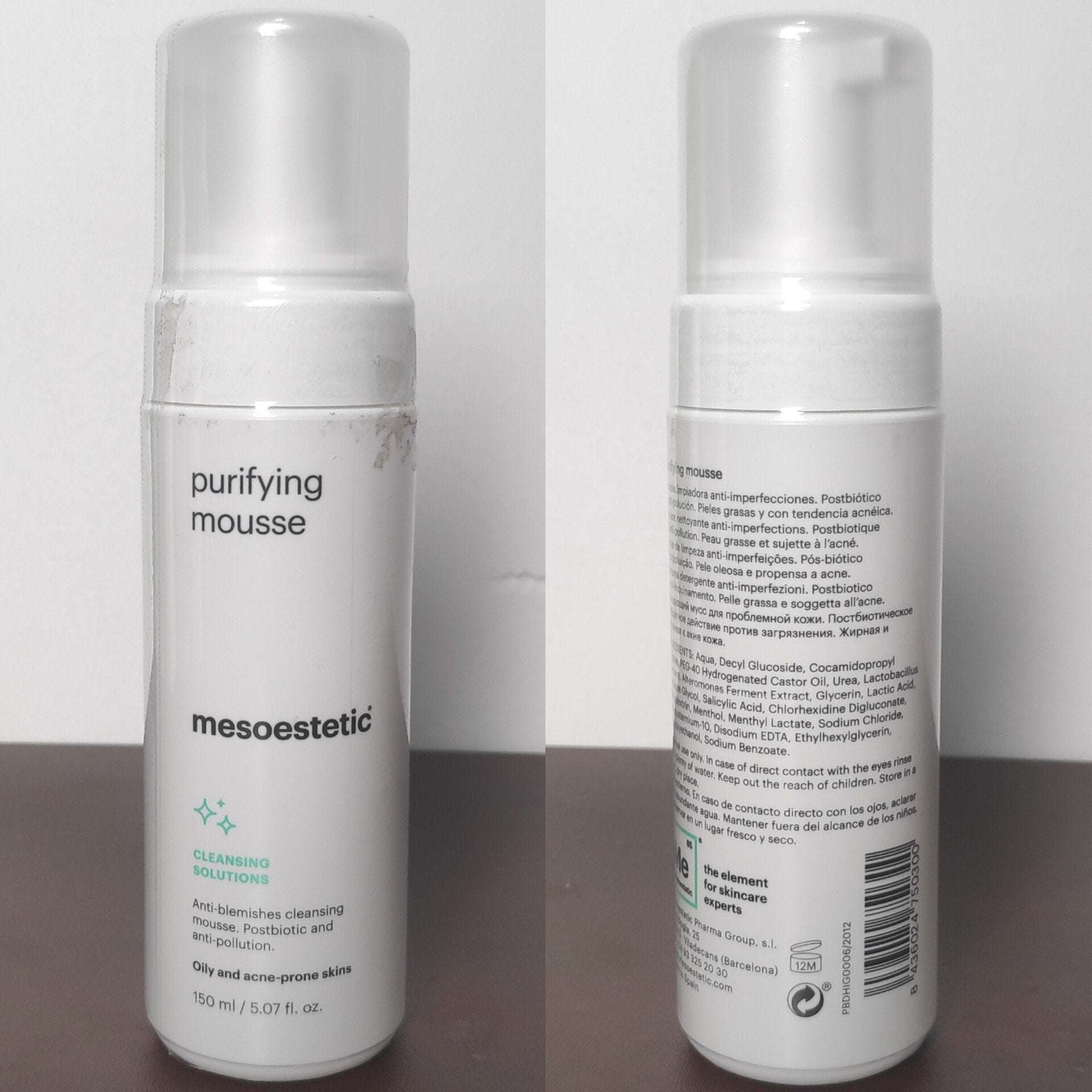 Mesoestetic Purifying Mousse 150ml