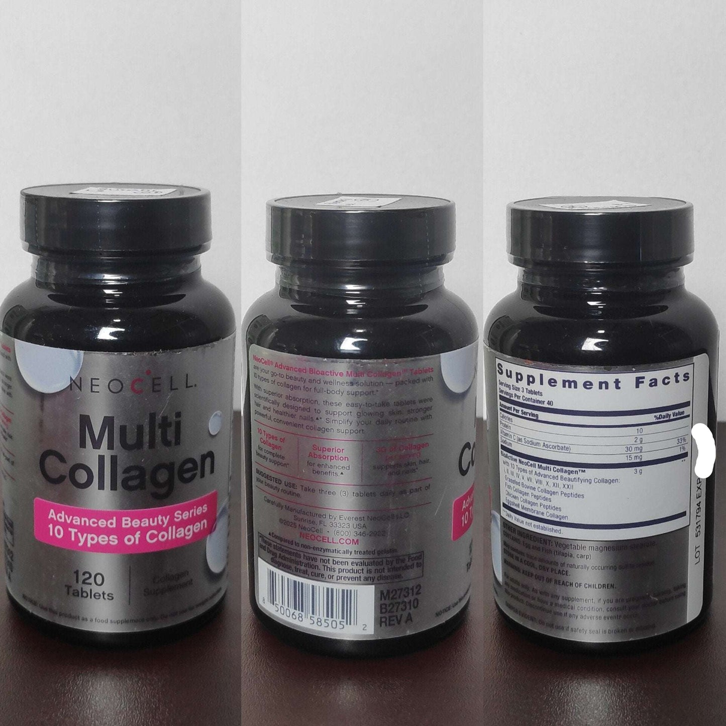 NeoCell Multi Collagen Advanced Beauty Series – 120 Tablets