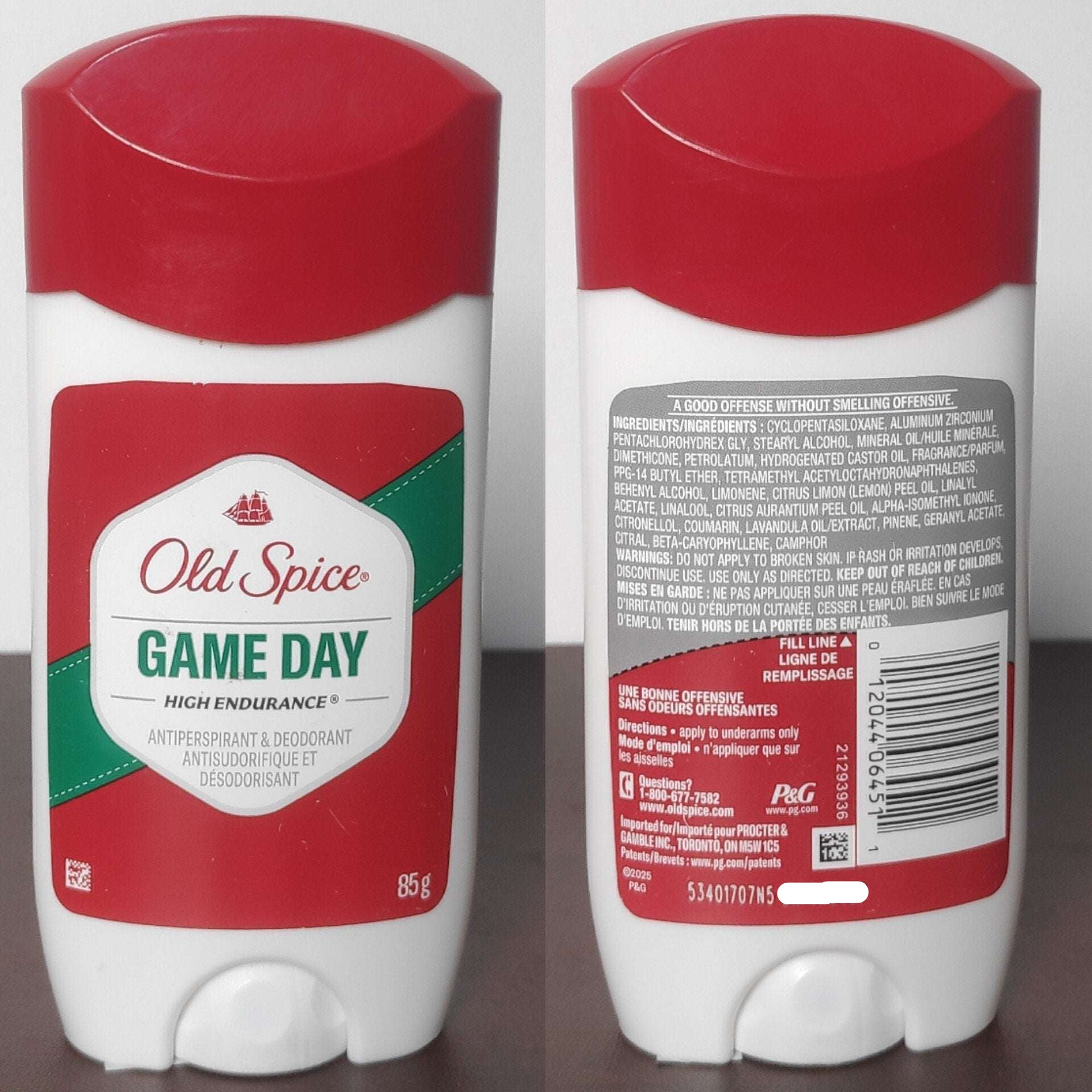 Old Spice High Endurance Anti-Perspirant Deodorant 85g