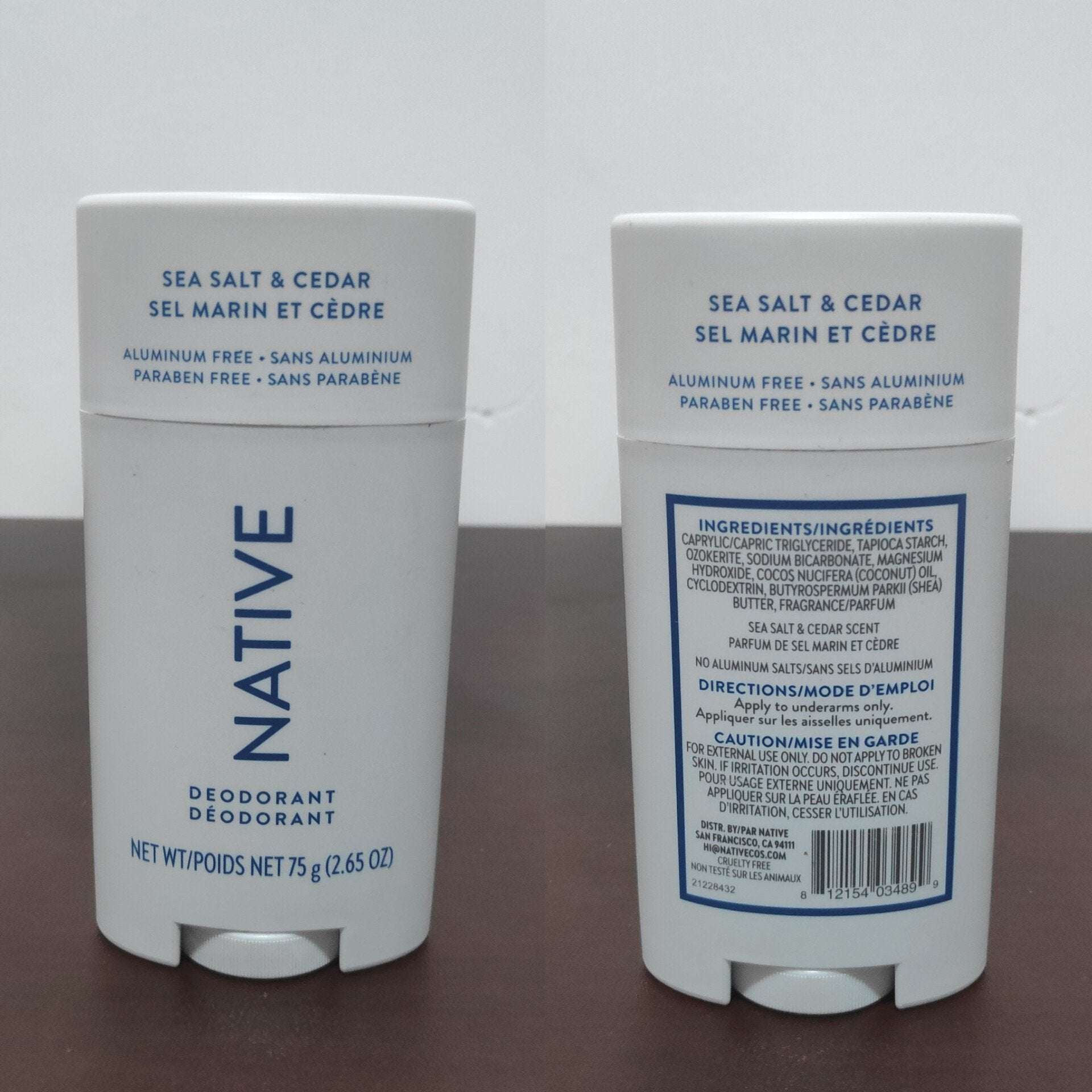 Native Deodorant Sea Salt & Cedar