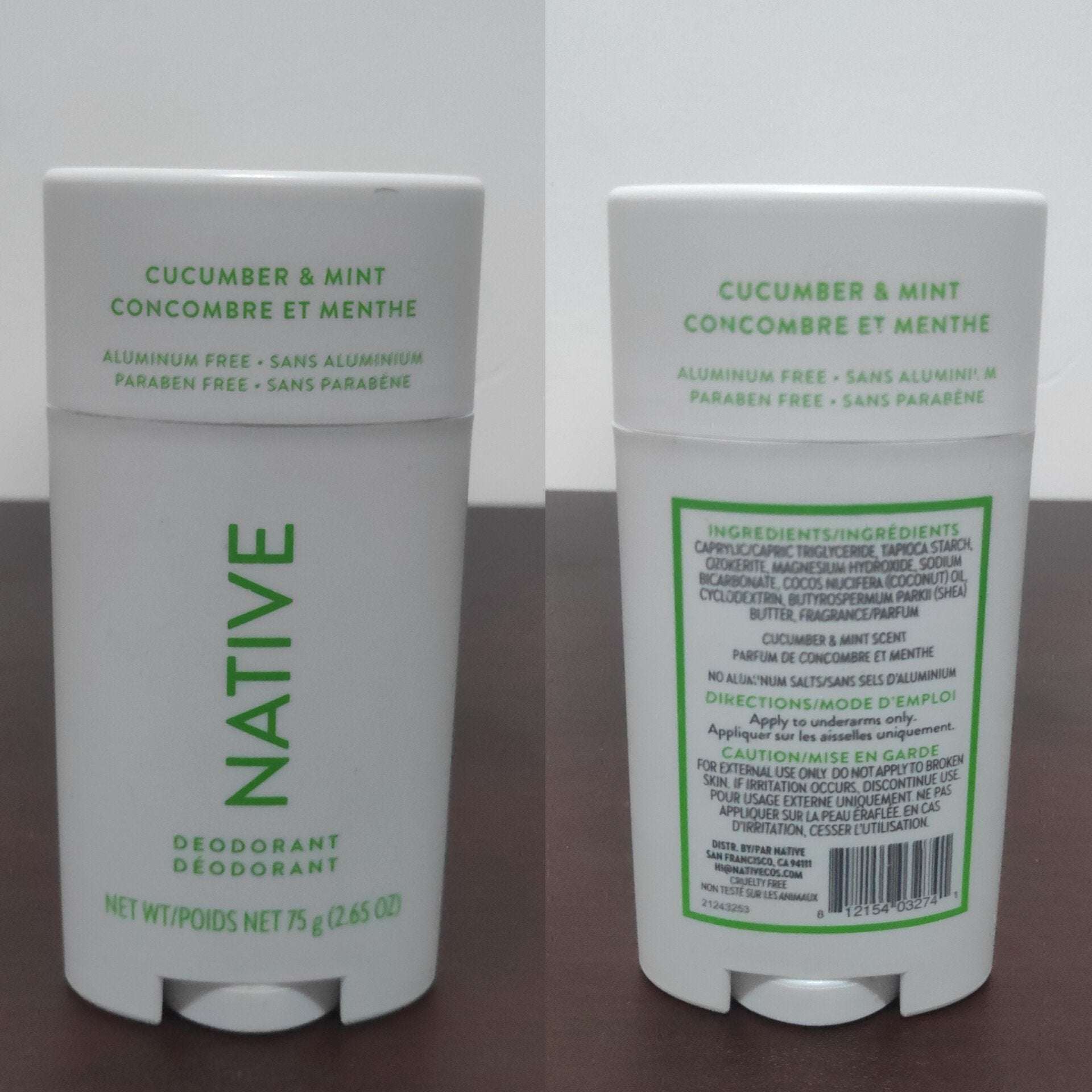 Native Deodorant Cucumber &  Mint 75g