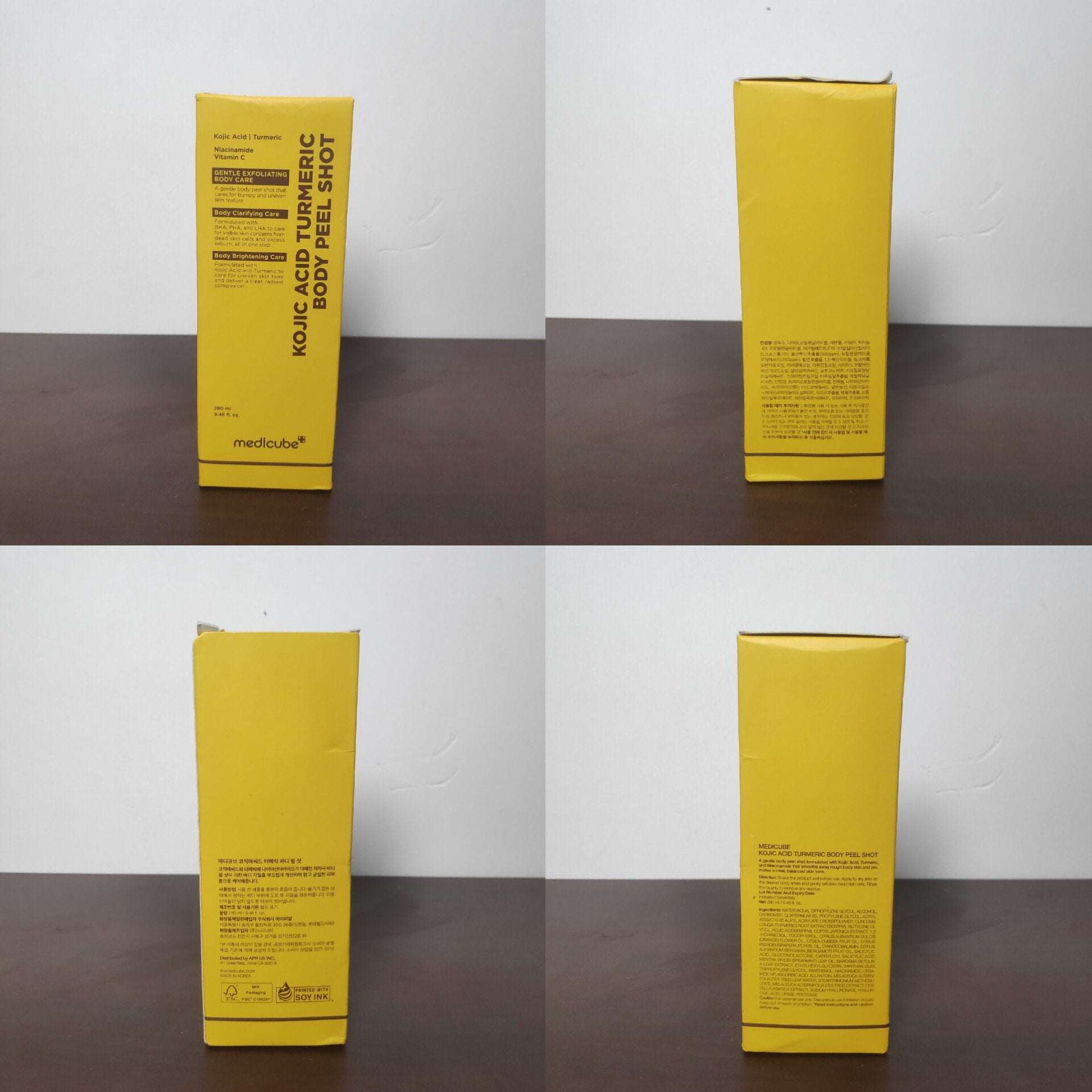Medicube Kojic Acid Turmeric Body Peel Shot 280ml