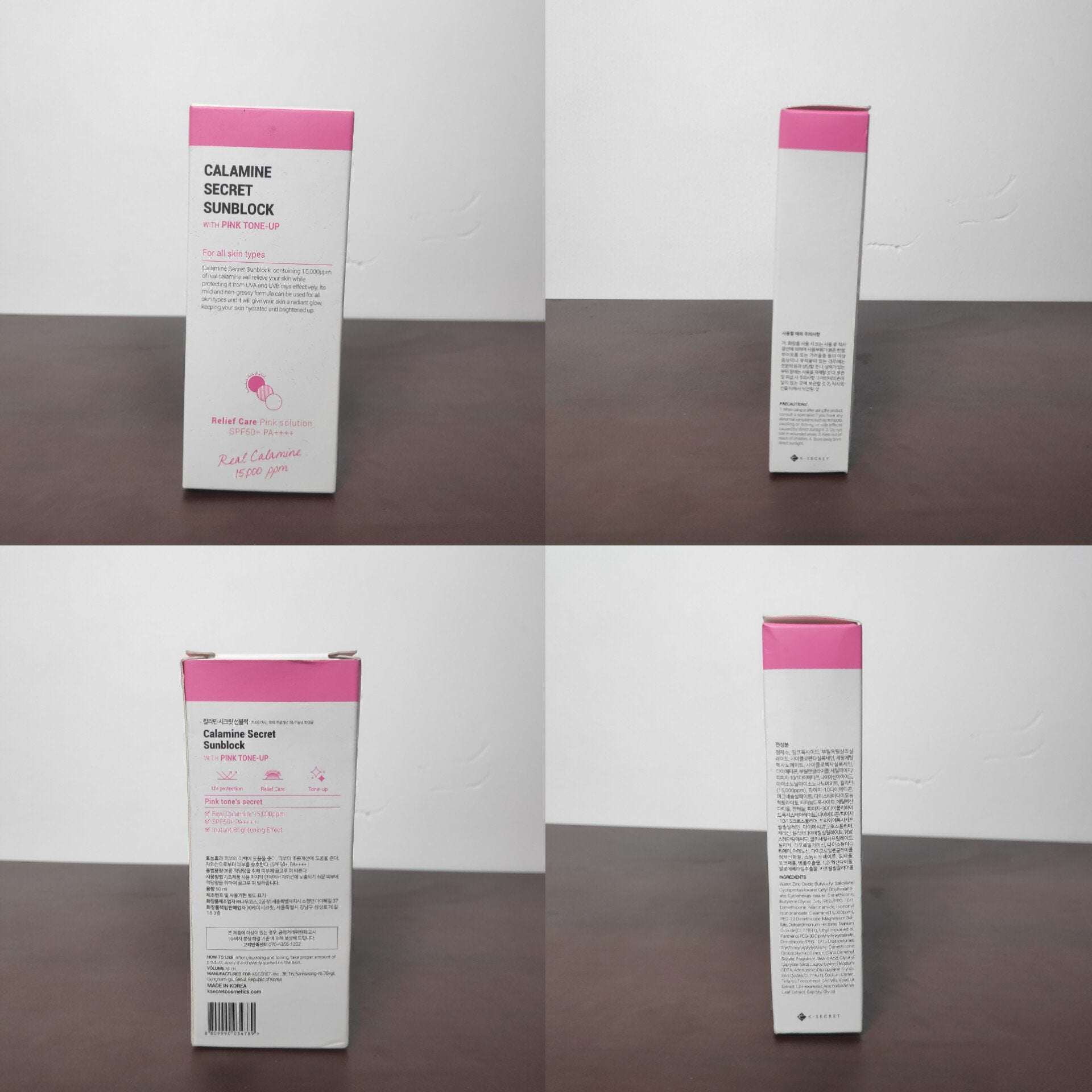 K-Secret Calamine Secret Sunblock SPF50+ PA++++ (50ml)