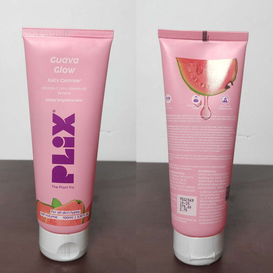 Plix Guava Glow Juicy Cleanser Vitamin C 100ml