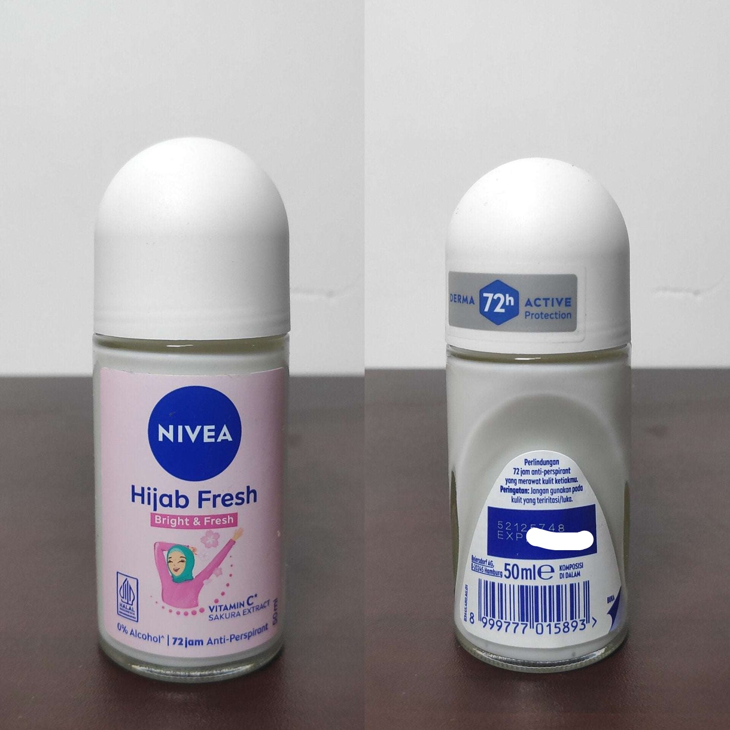 NIVEA Brightening Hijab Fresh Deodorant Roll-On – 50ml