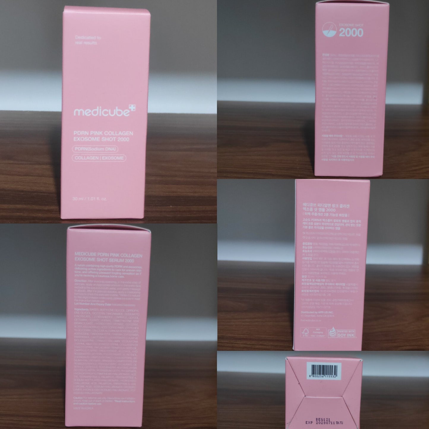 Medicube PDRN Pink Collagen Exosome Shot Serum 30ml