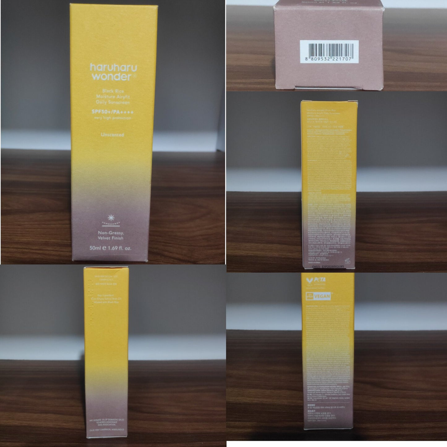 Haruharu Wonder Airyfit Sunscreen SPF50+ PA++++