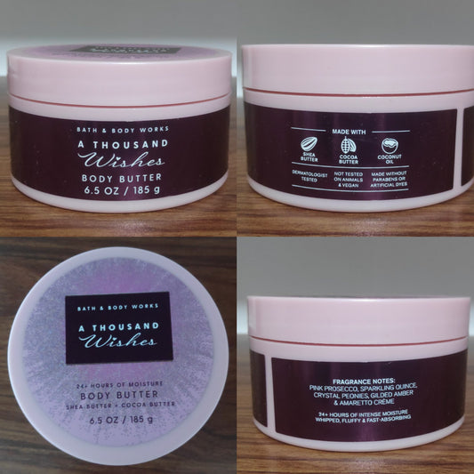 A Thousand Wishes Body Butter – 6.5 oz (185g)