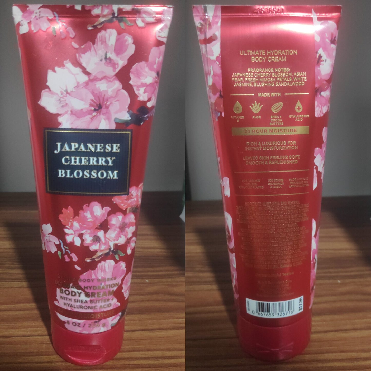 Bath & Body Works Japanese Cherry Blossom Body Cream – 226g