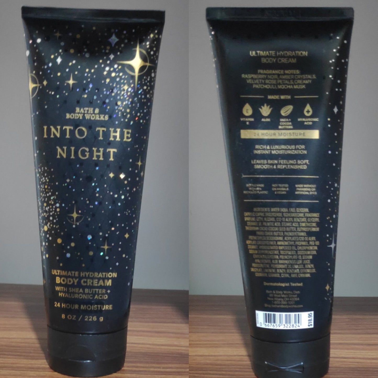 Bath & Body Works Into The Night Ultimate Hydration Body Cream (226g)