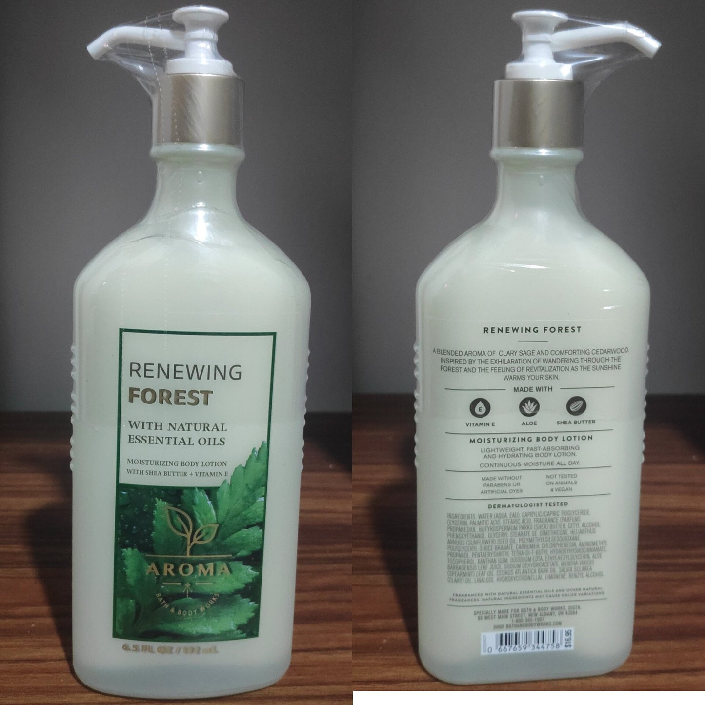 Bath & Body Works Aroma Renewing Forest Body Lotion 192ml