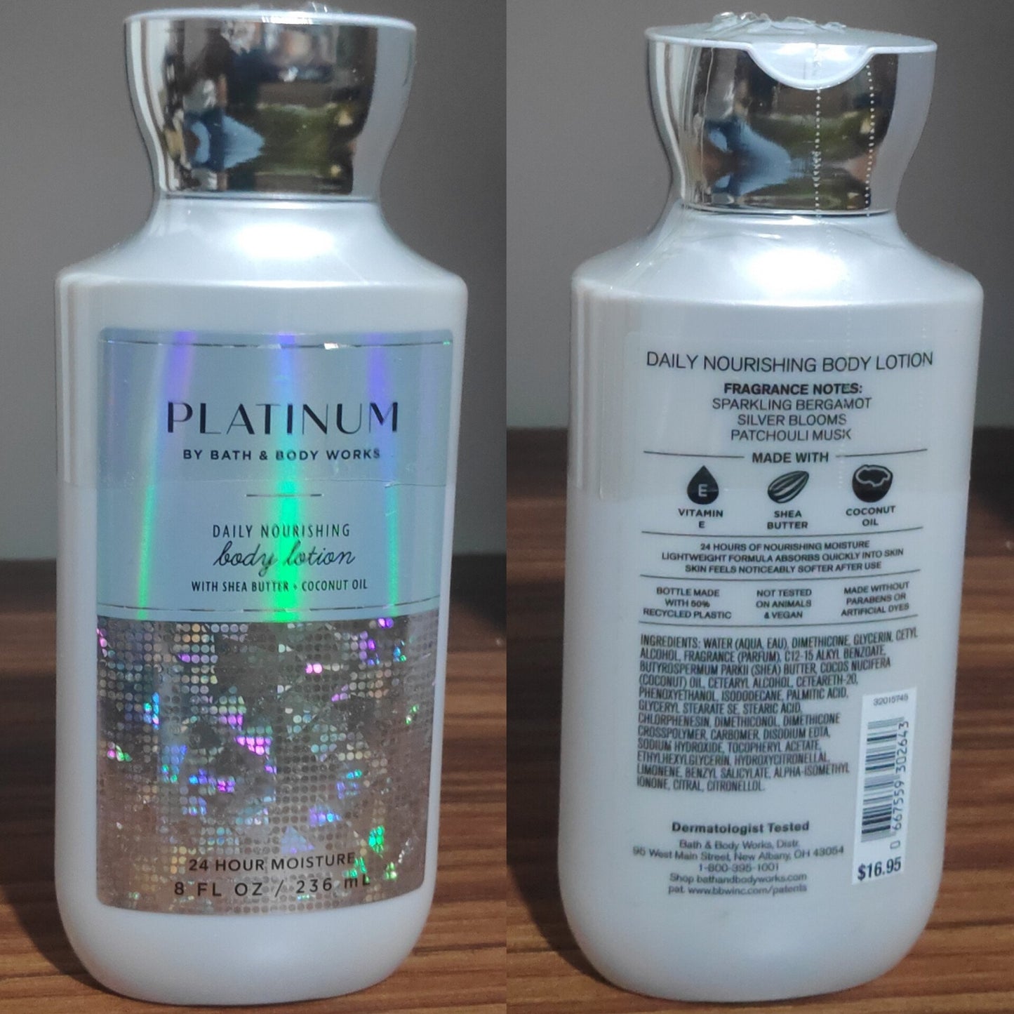 Bath & Body Works Platinum Daily Nourishing Body Lotion – 236ml