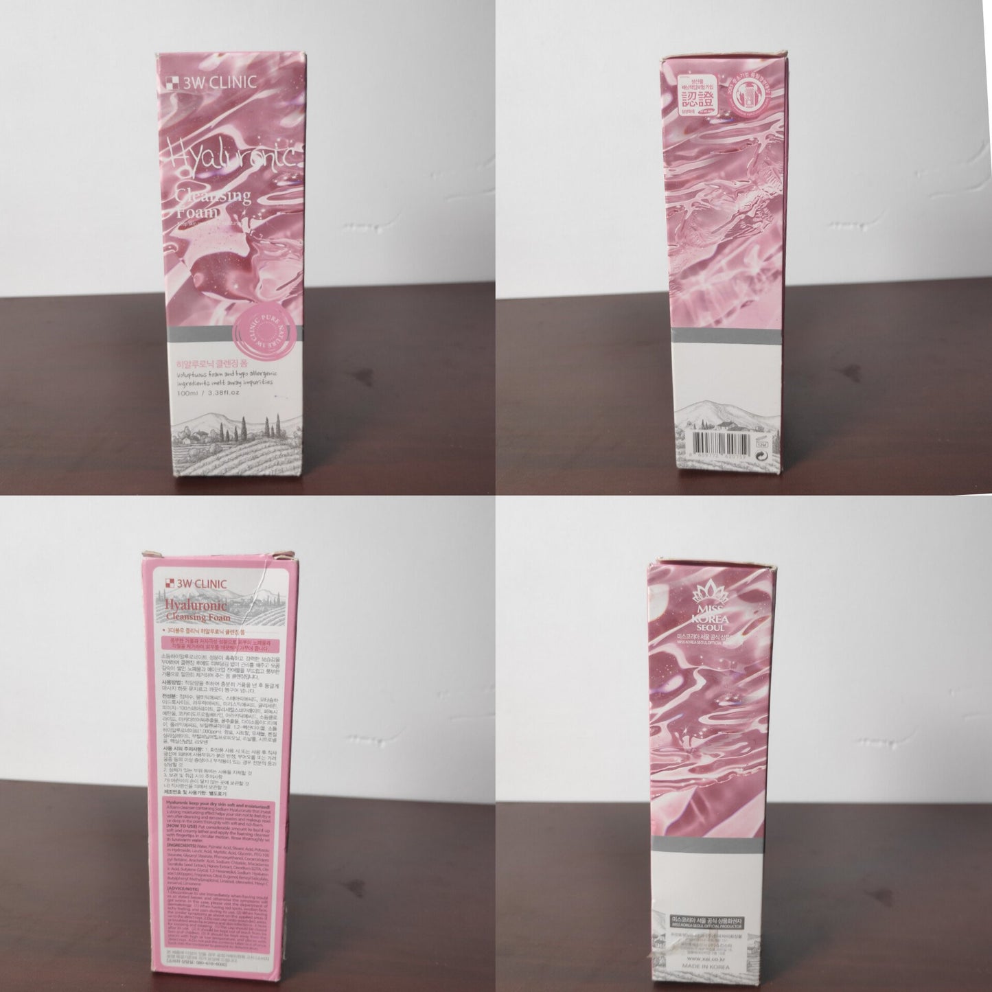 3W Clinic Hyaluronic Cleansing Foam 100ml