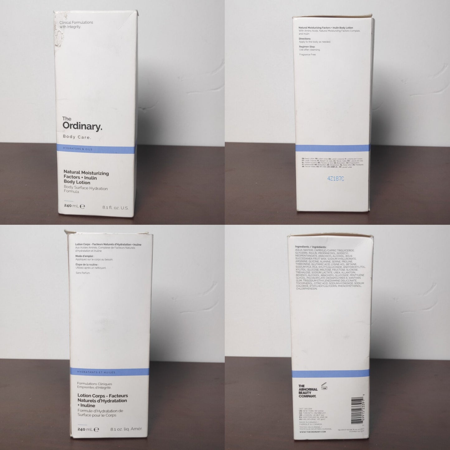 The Ordinary Natural Moisturizing Factors + Inulin Body Lotion – 240ml