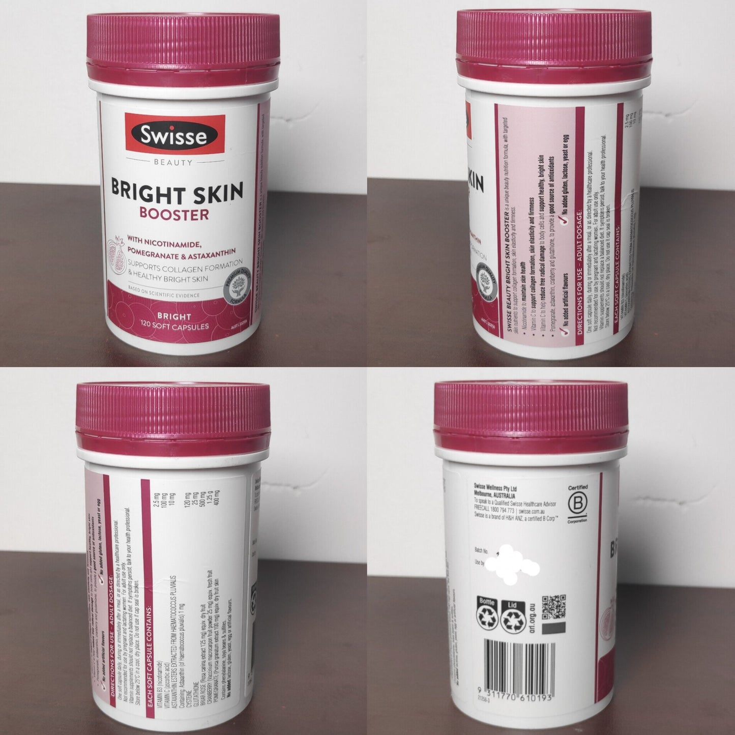 Swisse Bright Skin Booster 120 Capsules