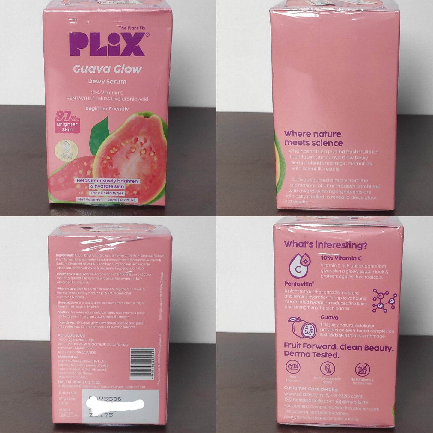 The Plant Fix Plix 10% Vitamin C Face Serum 20ml