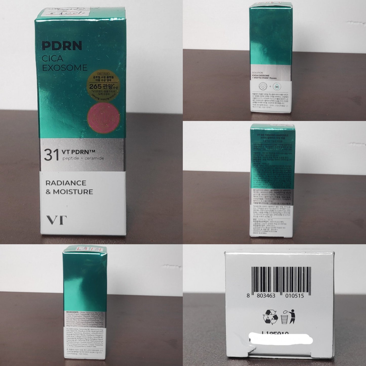 VT PDRN Cica Exosome Radiance &amp; Moisture Ampoule 30ml