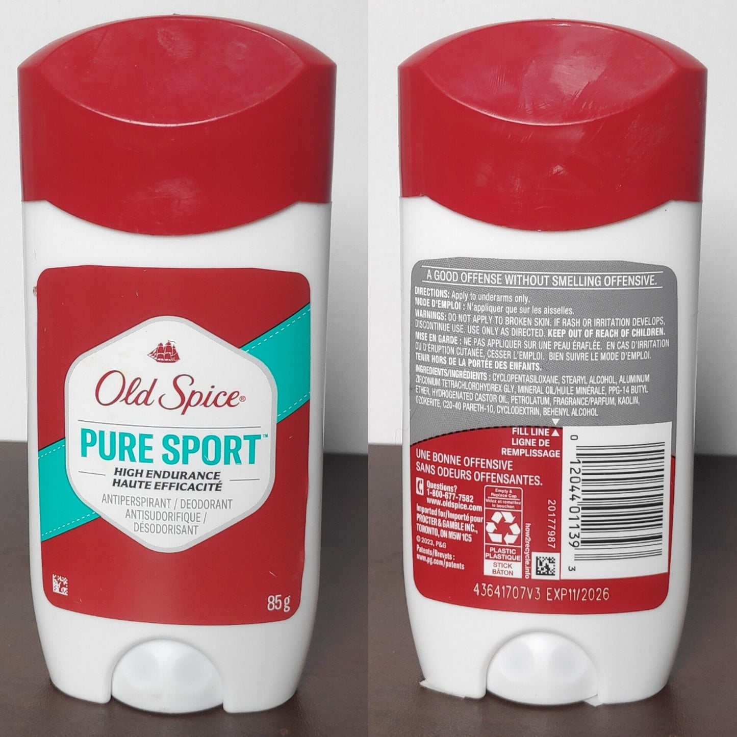 Old Spice Pure Sport High Endurance Deodorant 85g