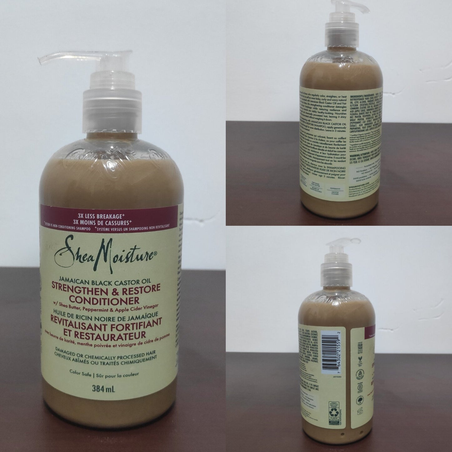 Shea Moisture Conditioner Pure Jamaican Black Castor Oil (13 oz)