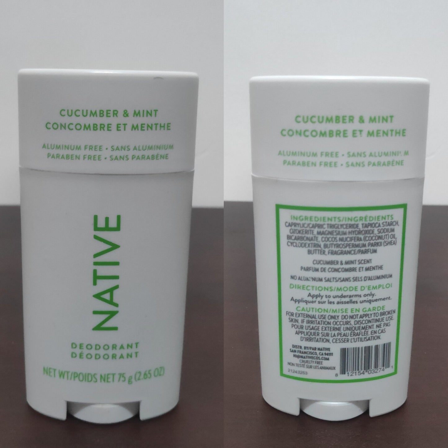Native Deodorant Cucumber &  Mint 75g