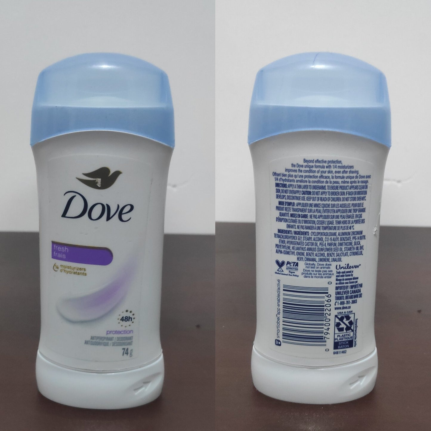Dove Antiperspirant Stick Fresh 74g