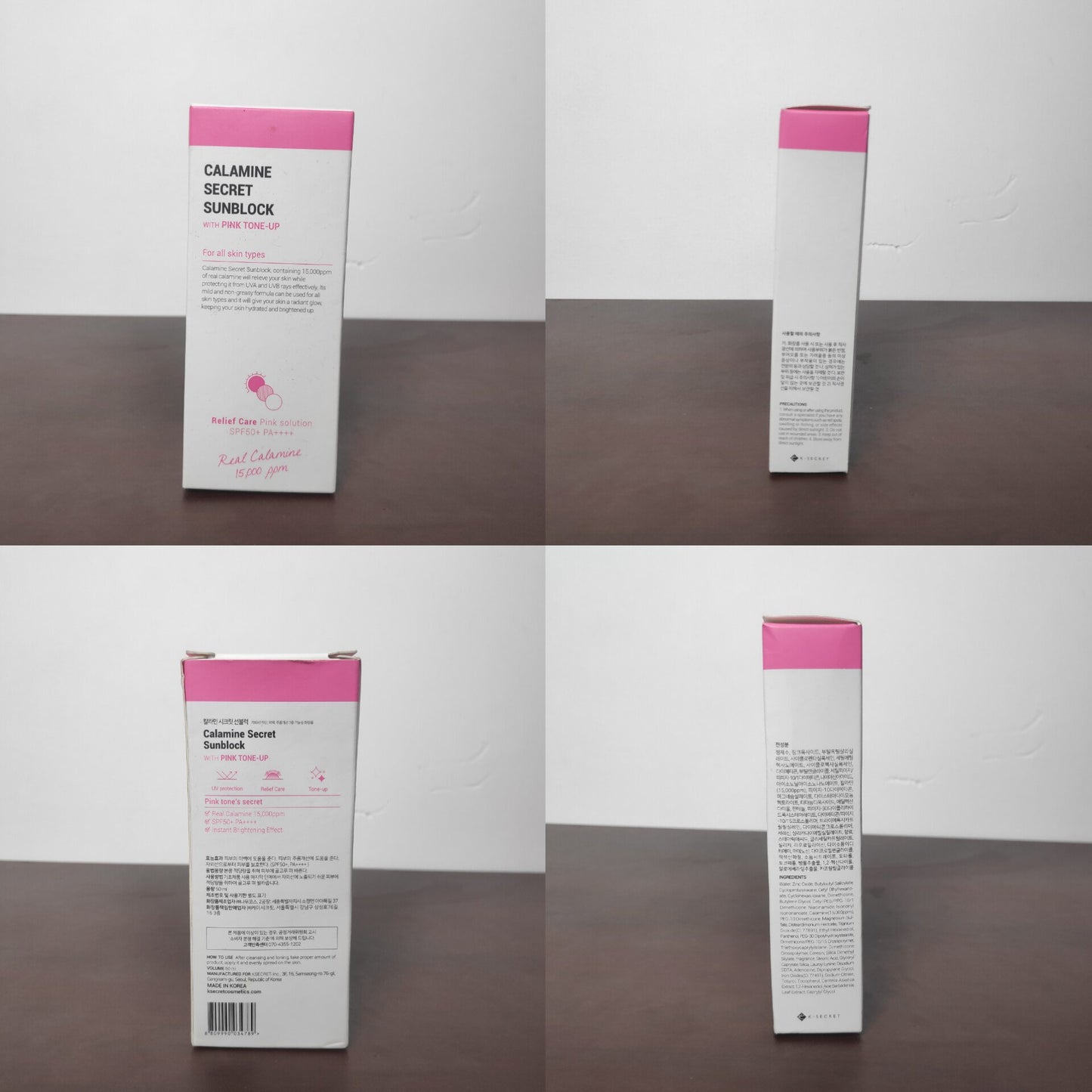 K-Secret Calamine Secret Sunblock SPF50+ PA++++ (50ml)