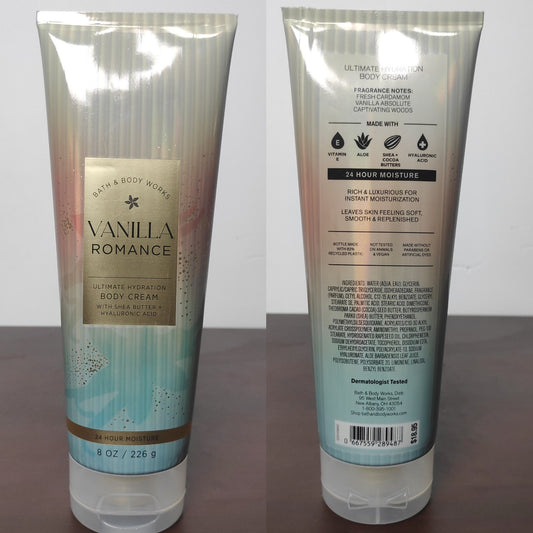Bath & Body Works Vanilla Romance Ultimate Hydration Body Cream – 226g