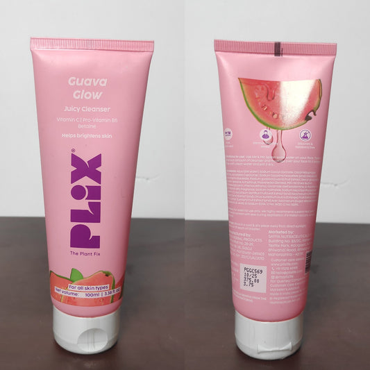 Plix Guava Glow Juicy Cleanser Vitamin C 100ml