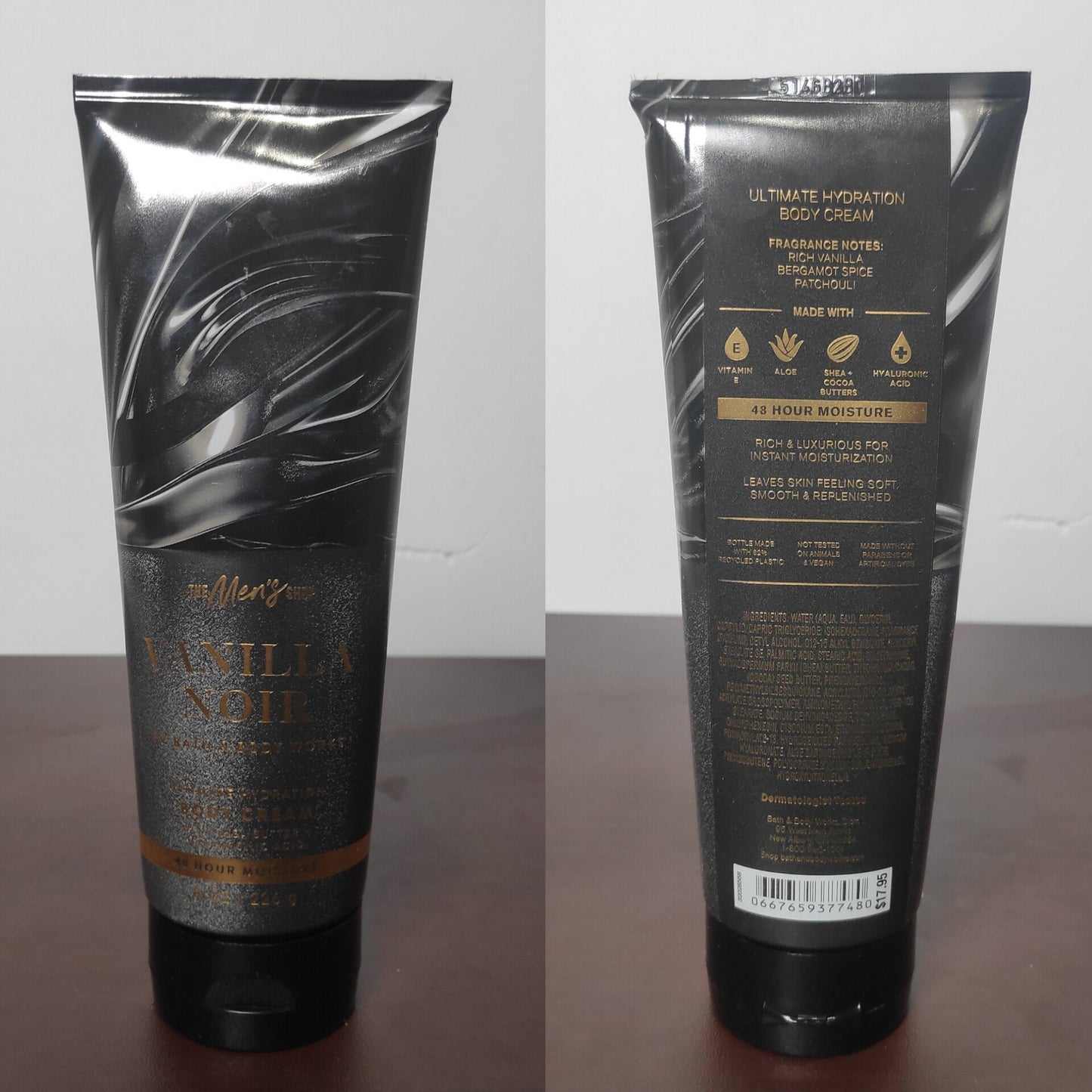 Bath & Body Works Vanilla Noir Men’s Body Cream 226g
