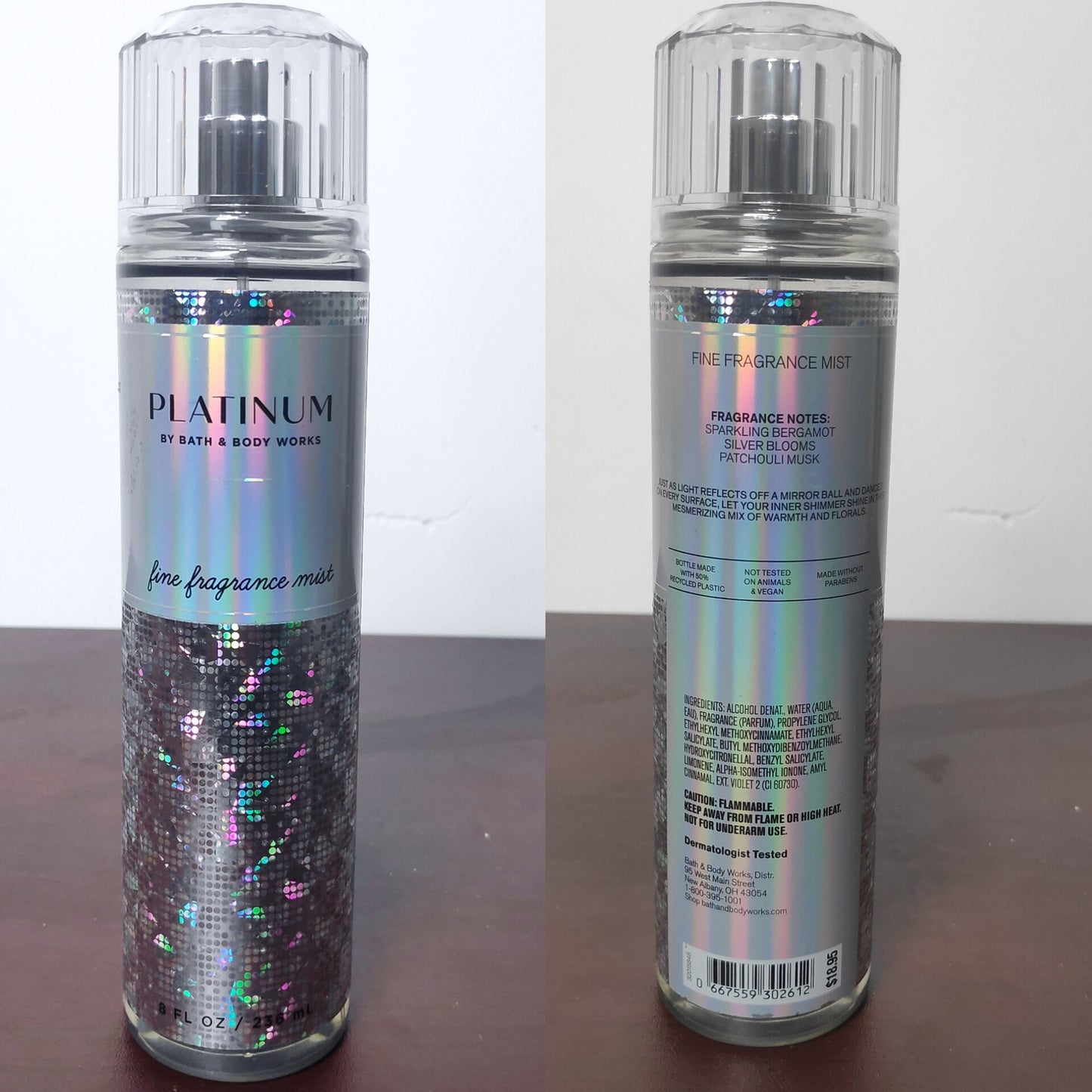Bath & Body Works Platinum Fine Fragrance Body Mist (236ml)