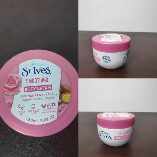 St. Ives Smoothing Body Cream 150ml