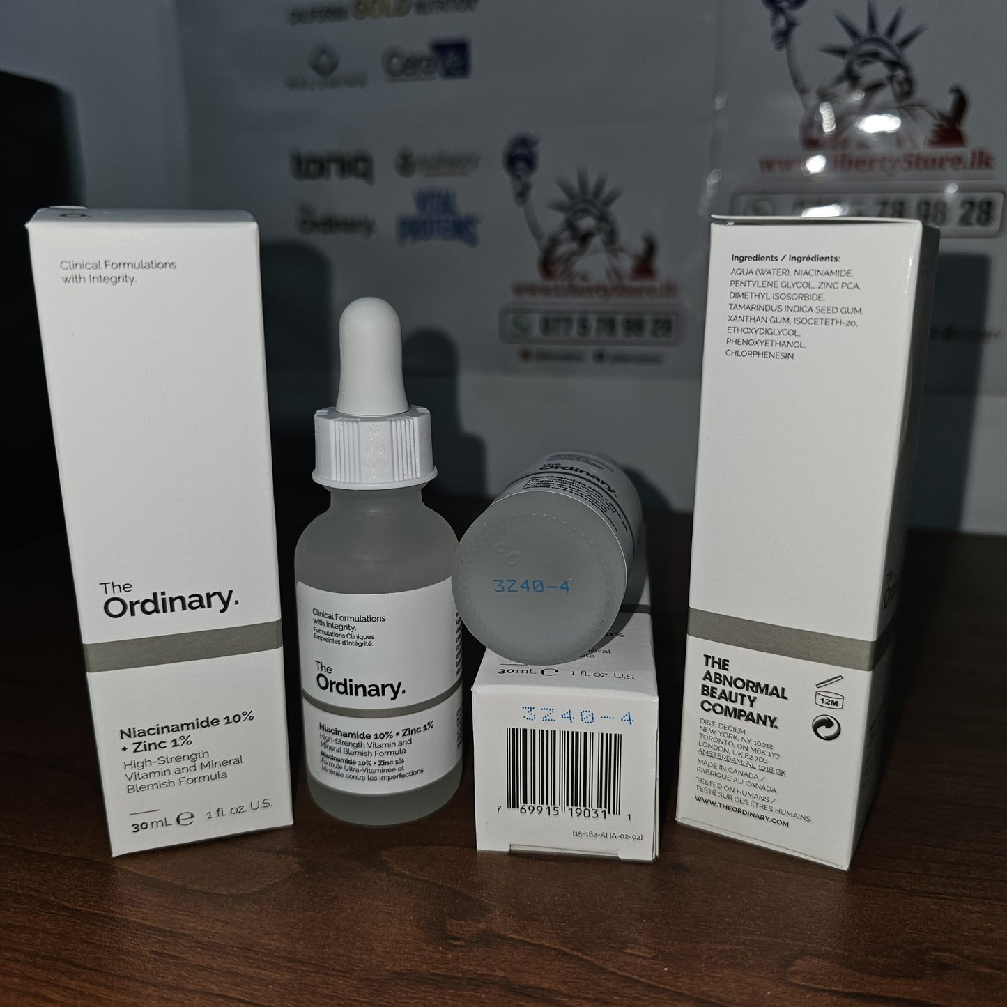 The Ordinary Niacinamide 10% + Zinc 1% (30ml)