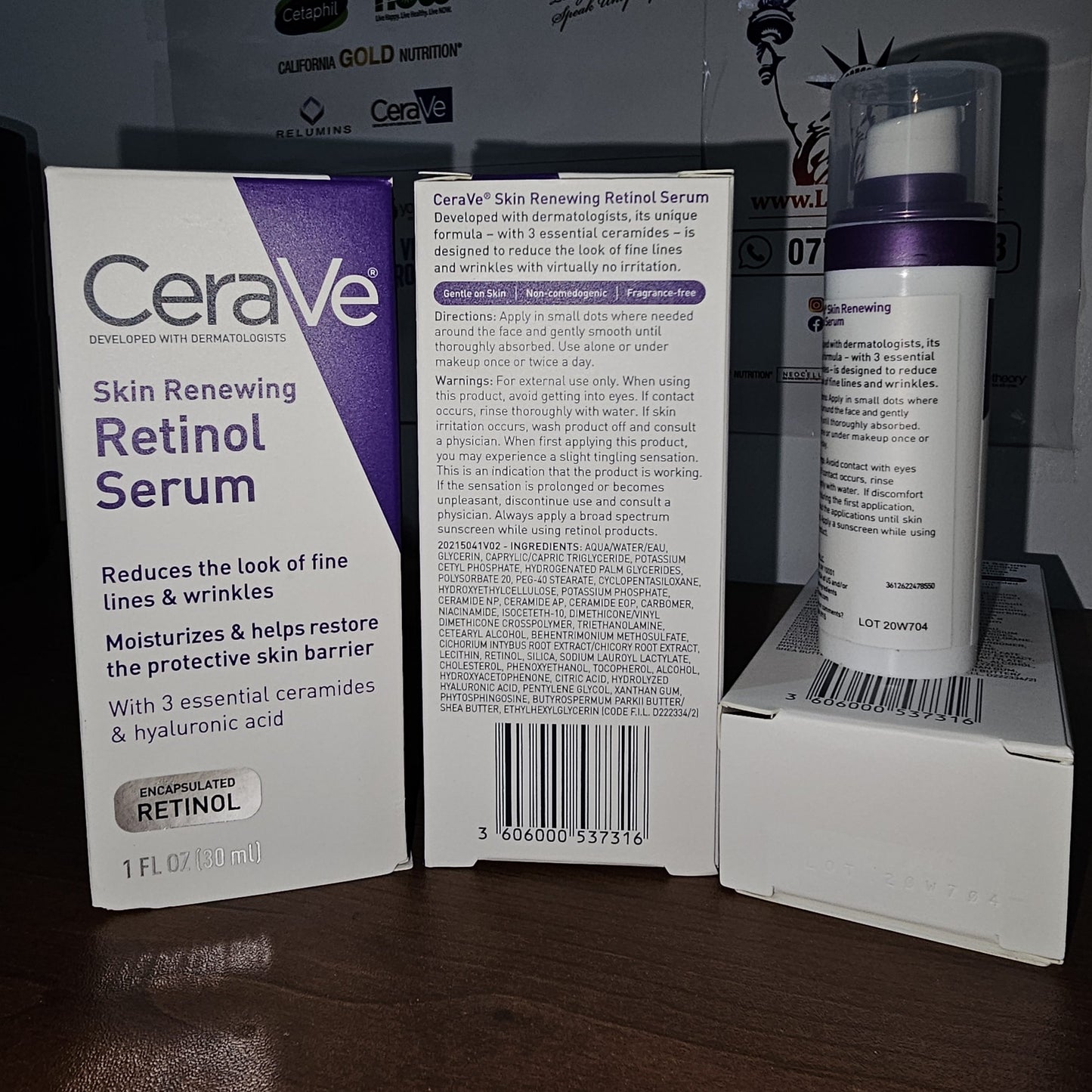 CeraVe Skin Renewing Retinol Serum 30ml