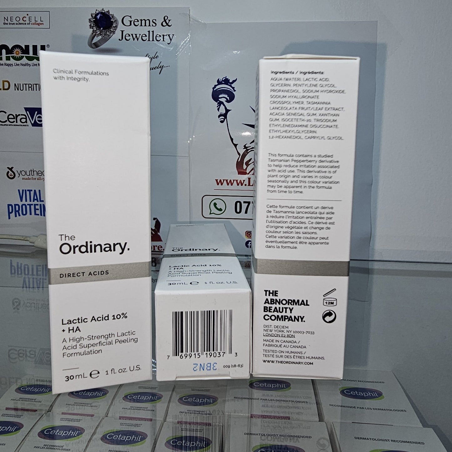 The Ordinary Lactic Acid 10% + HA 2% (30ml)