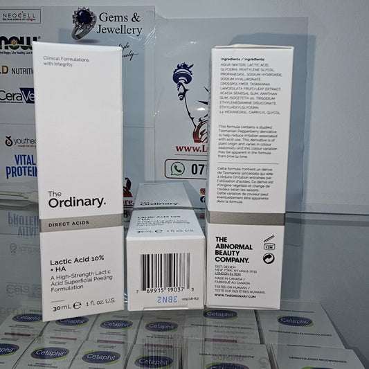 The Ordinary Lactic Acid 10% + HA 2% (30ml)