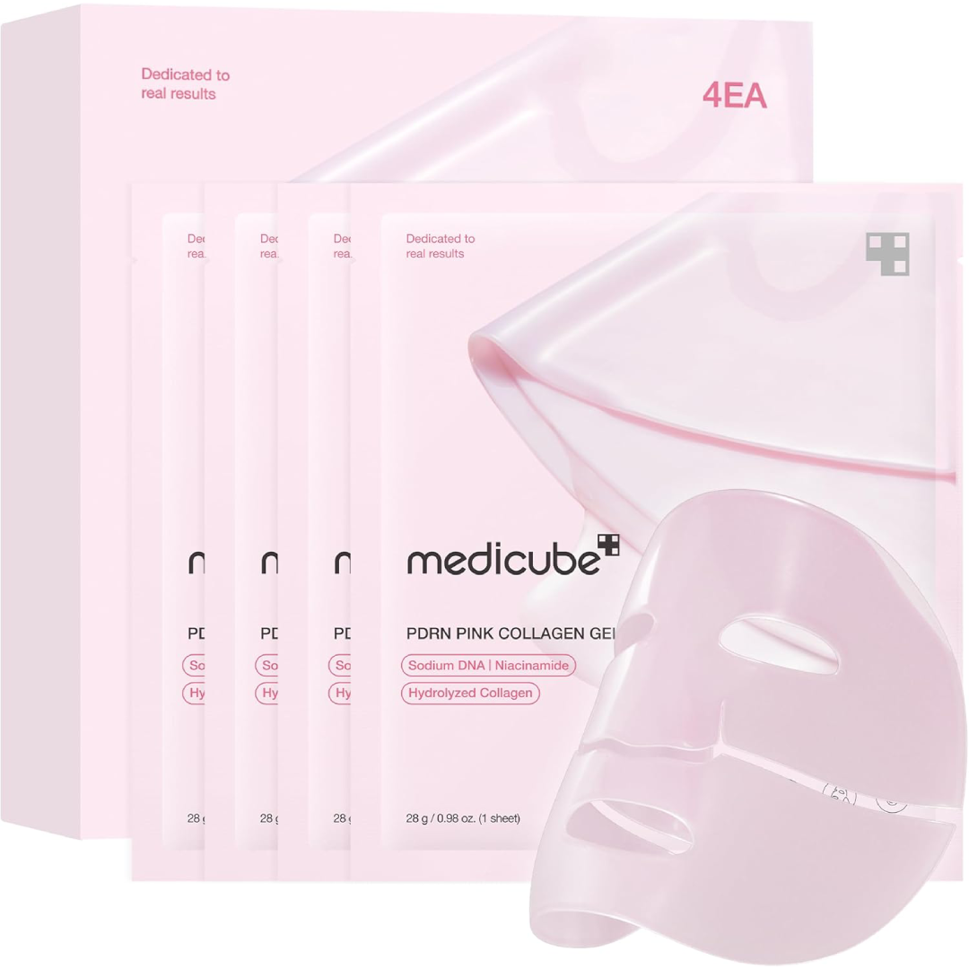 Medicube Salmon DNA PDRN Pink Collagen Jelly Mask (4 Sheets)