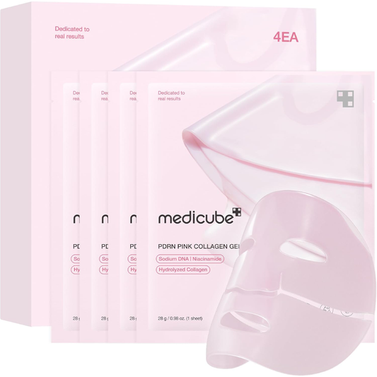 Medicube Salmon DNA PDRN Pink Collagen Jelly Mask (4 Sheets)