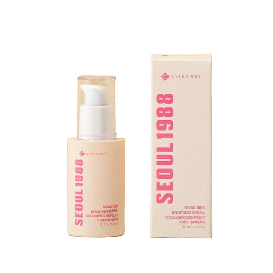 K-SECRET Seoul 1988 Boosting Serum – Collagen Complex 7 + Red Ginseng (30ml)