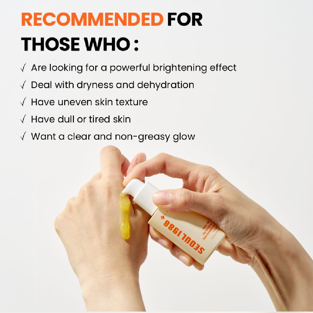 KSECRET – Seoul 1988 Glow Serum (Niacinamide 15% + Yuja) 30ml