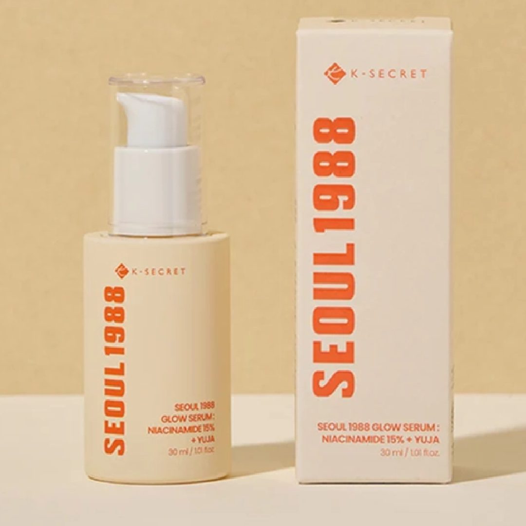 KSECRET – Seoul 1988 Glow Serum (Niacinamide 15% + Yuja) 30ml