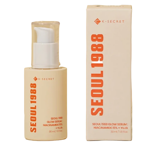 KSECRET – Seoul 1988 Glow Serum (Niacinamide 15% + Yuja) 30ml