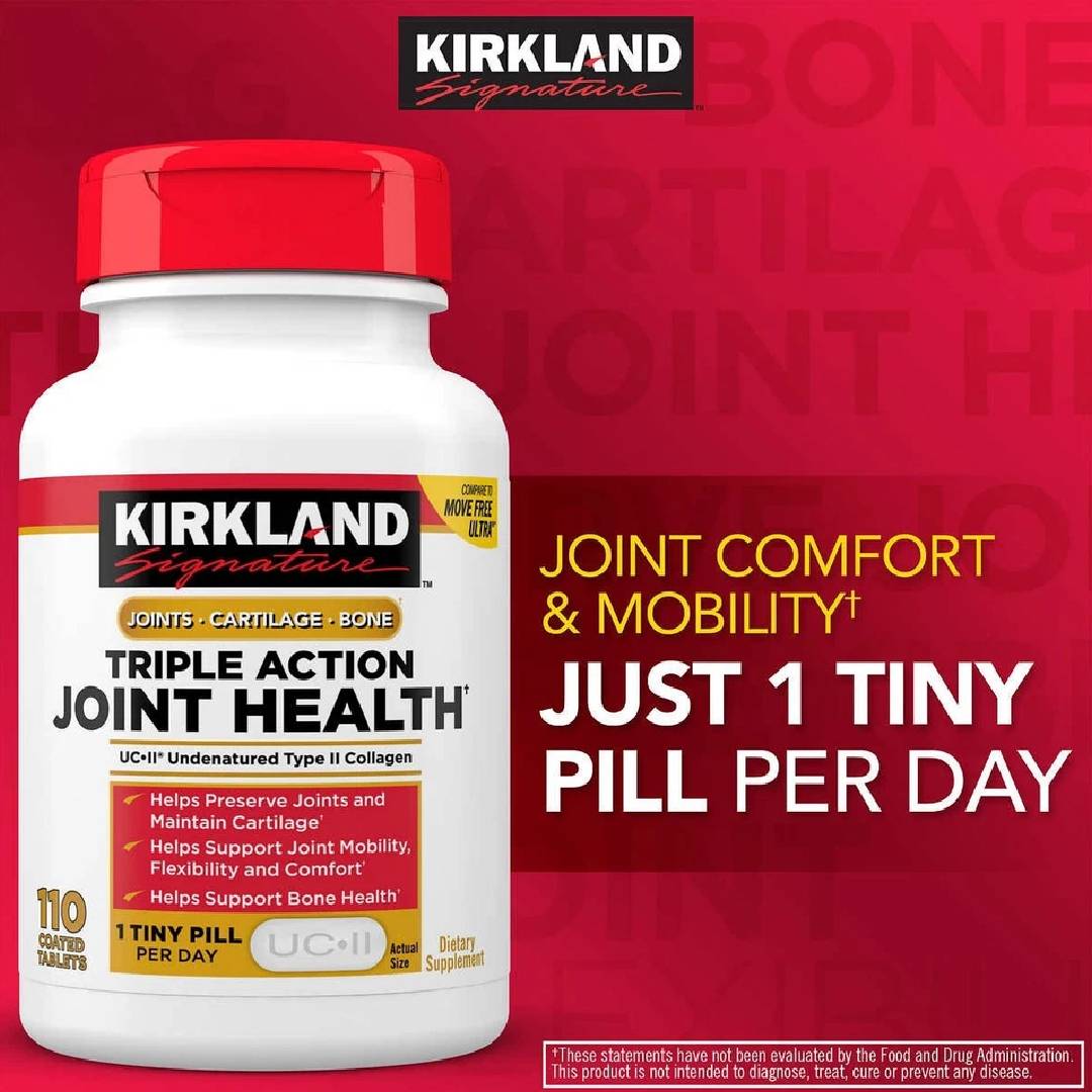 Kirkland Triple Action Joint Health Supplement