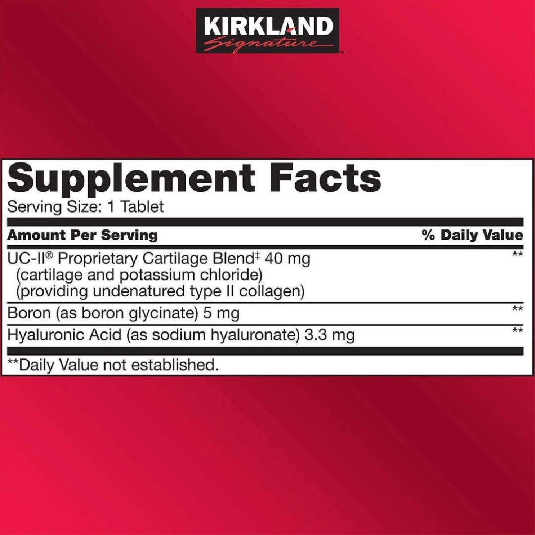 Kirkland Triple Action Joint Health Supplement