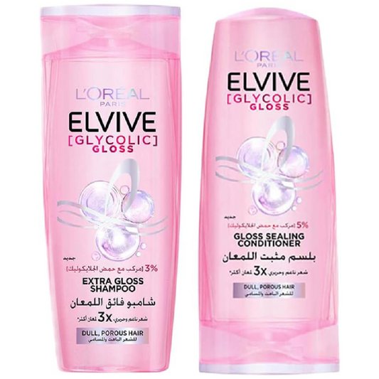 L'Oréal Paris Glycolic Gloss Shampoo & Conditioner Set