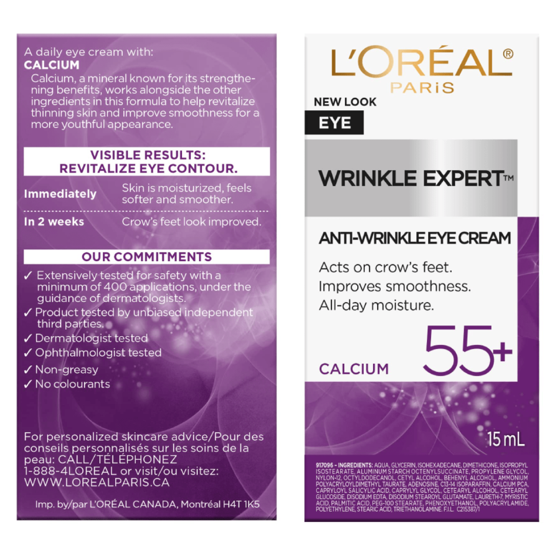 L’Oréal Paris Wrinkle Expert 55+ Eye Cream 15ml