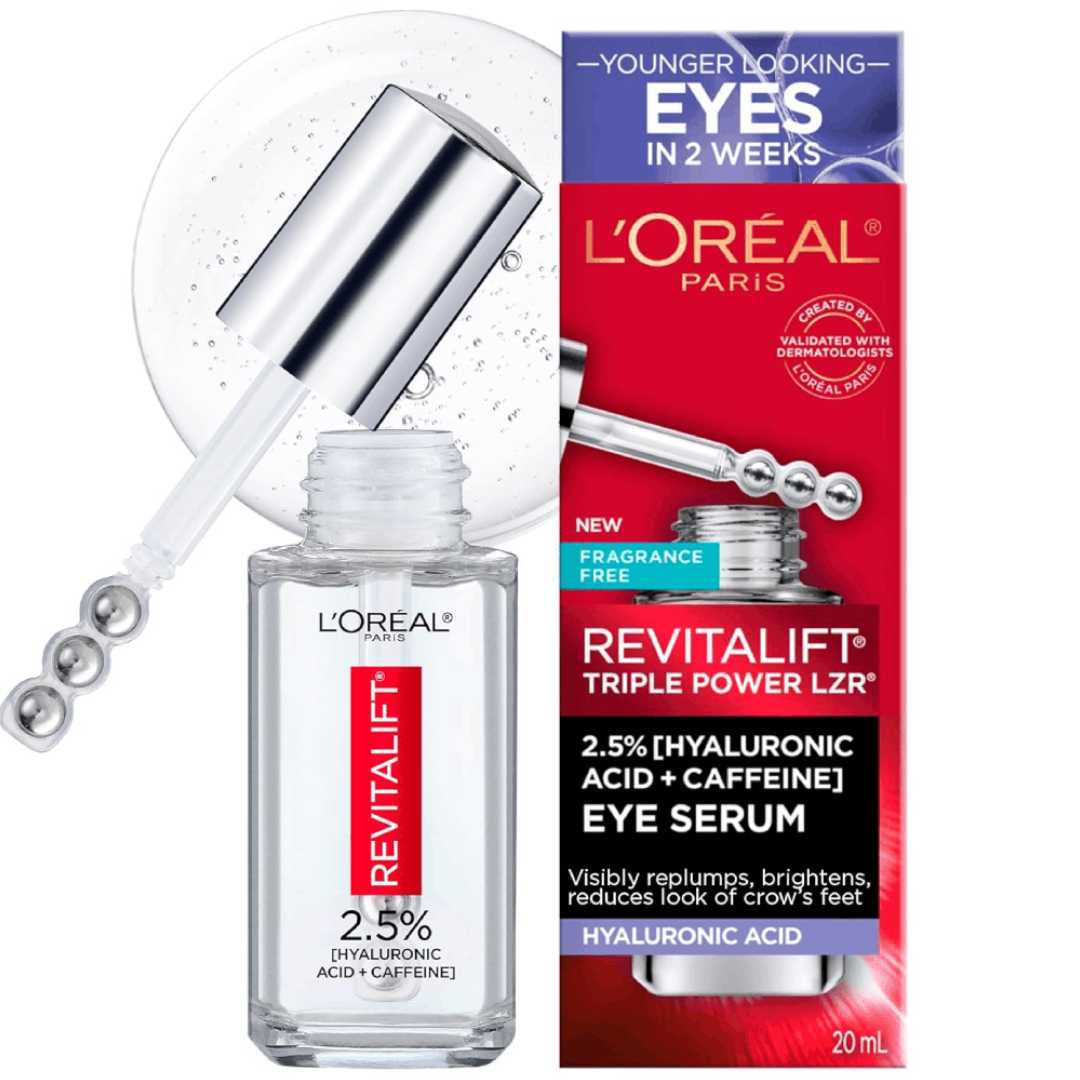 L’Oréal Revitalift Hyaluronic + Caffeine Eye Serum