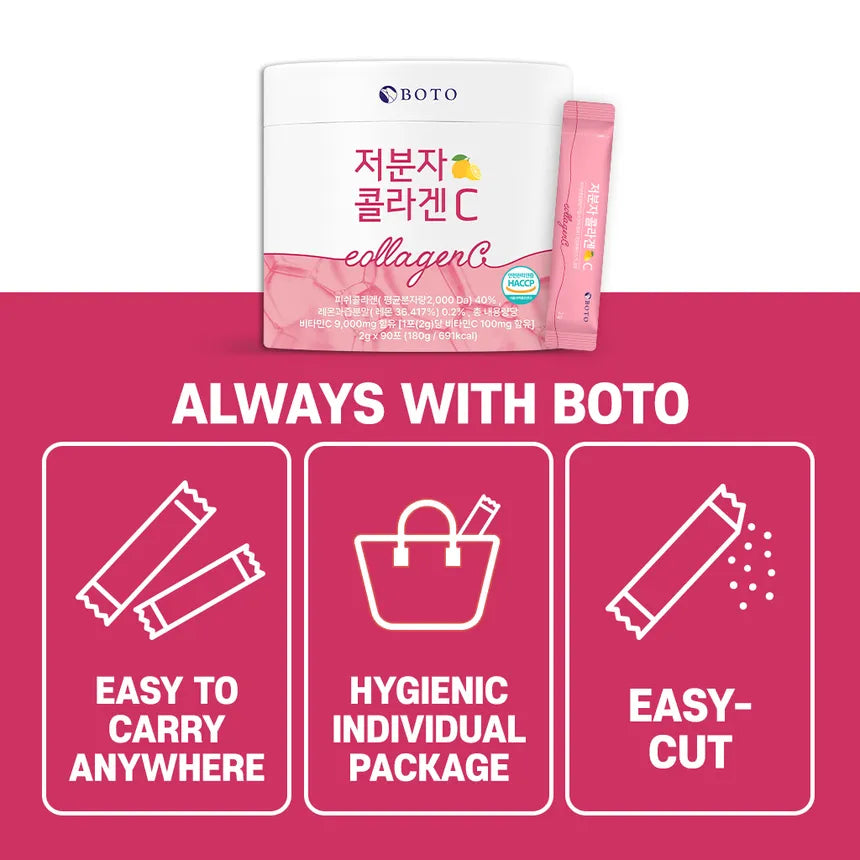 BOTO Small Molecular Collagen C (90 Sticks)