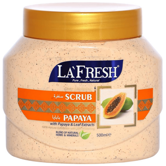 LaFresh Spa Body Scrub Papaya 500ml
